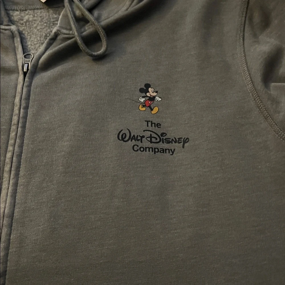 Disney Men's Zip-Up Sweater with Mickey